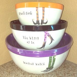🧟‍♀️3 RD Halloween Mixing Bowls🧟‍♂️